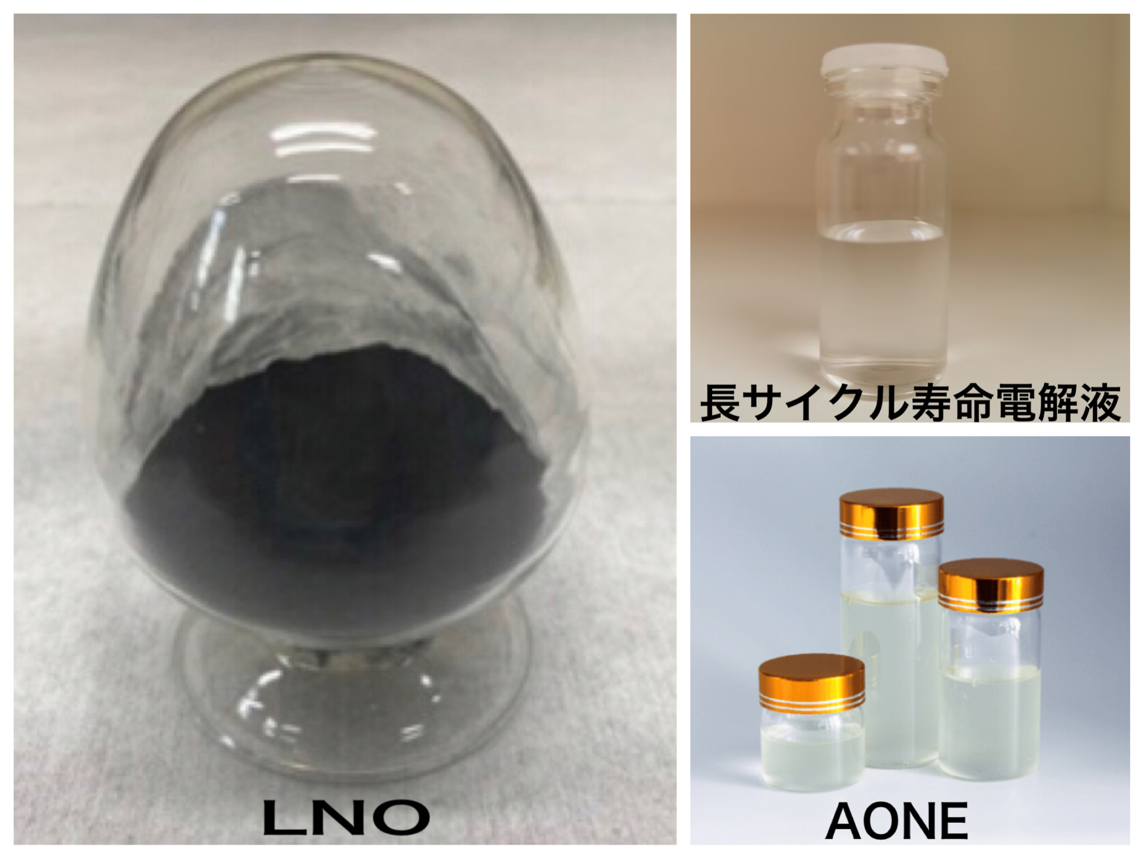LNO+ANOE+長サイクル寿命電解液